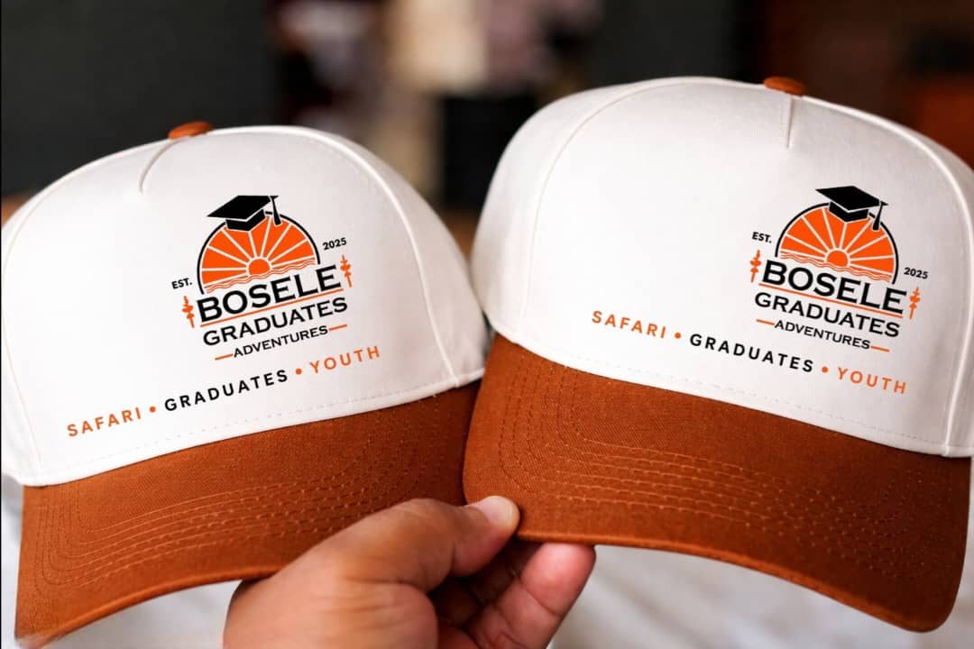 Bosele Graduates Adventures branded caps